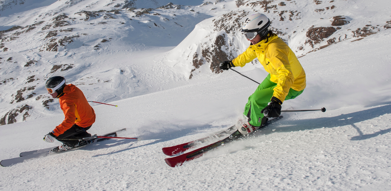 Как научиться кататься на горных лыжах: советы начинающим