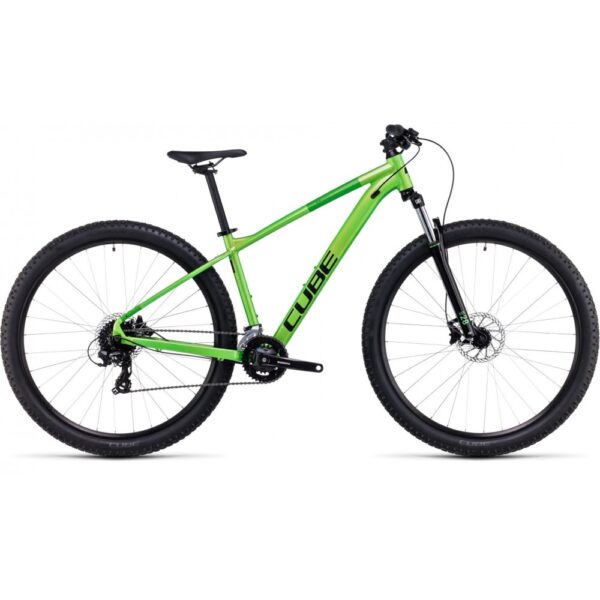 Велосипед Cube Aim 29″ 2024 (зелён/чёрн) 20″