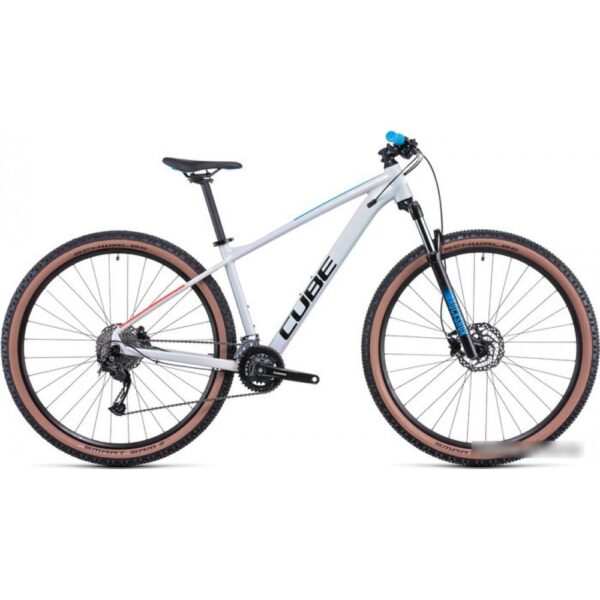 Велосипед CUBE Aim SL 29″ 2022 (серо/син) 22″